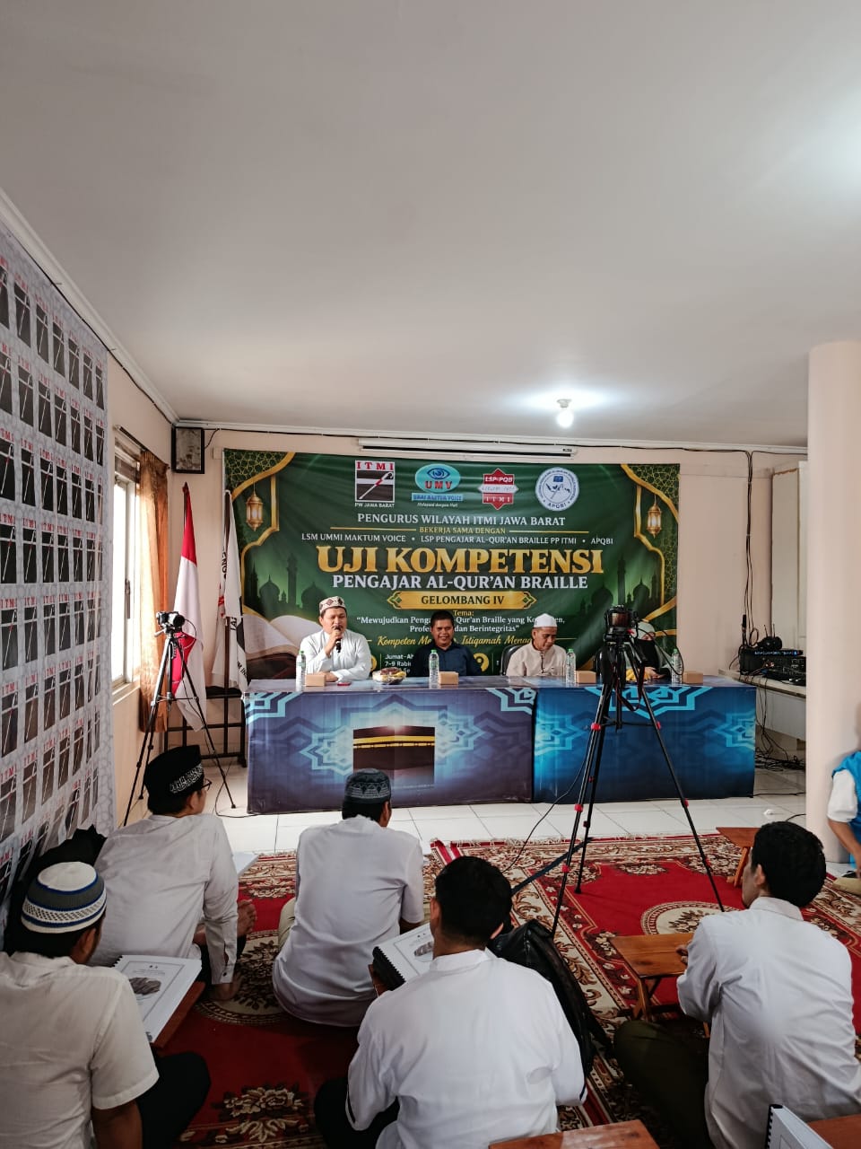Tingkatkan Kompetensi Pengajar Al-Qur’an Braille, PW ITMI Jabar Gelar Uji Kompetensi Se Bandung Raya