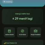 Tangkapan layar aplikasi Islamic Pedia